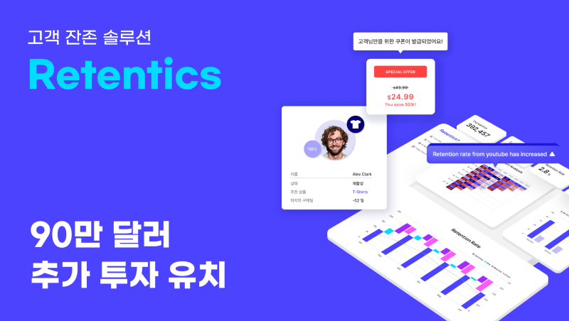 고객분석 솔루션 프라이데이즈랩, 90만 달러 규모 추가 투자 유치 - 뉴스 썸네일 이미지