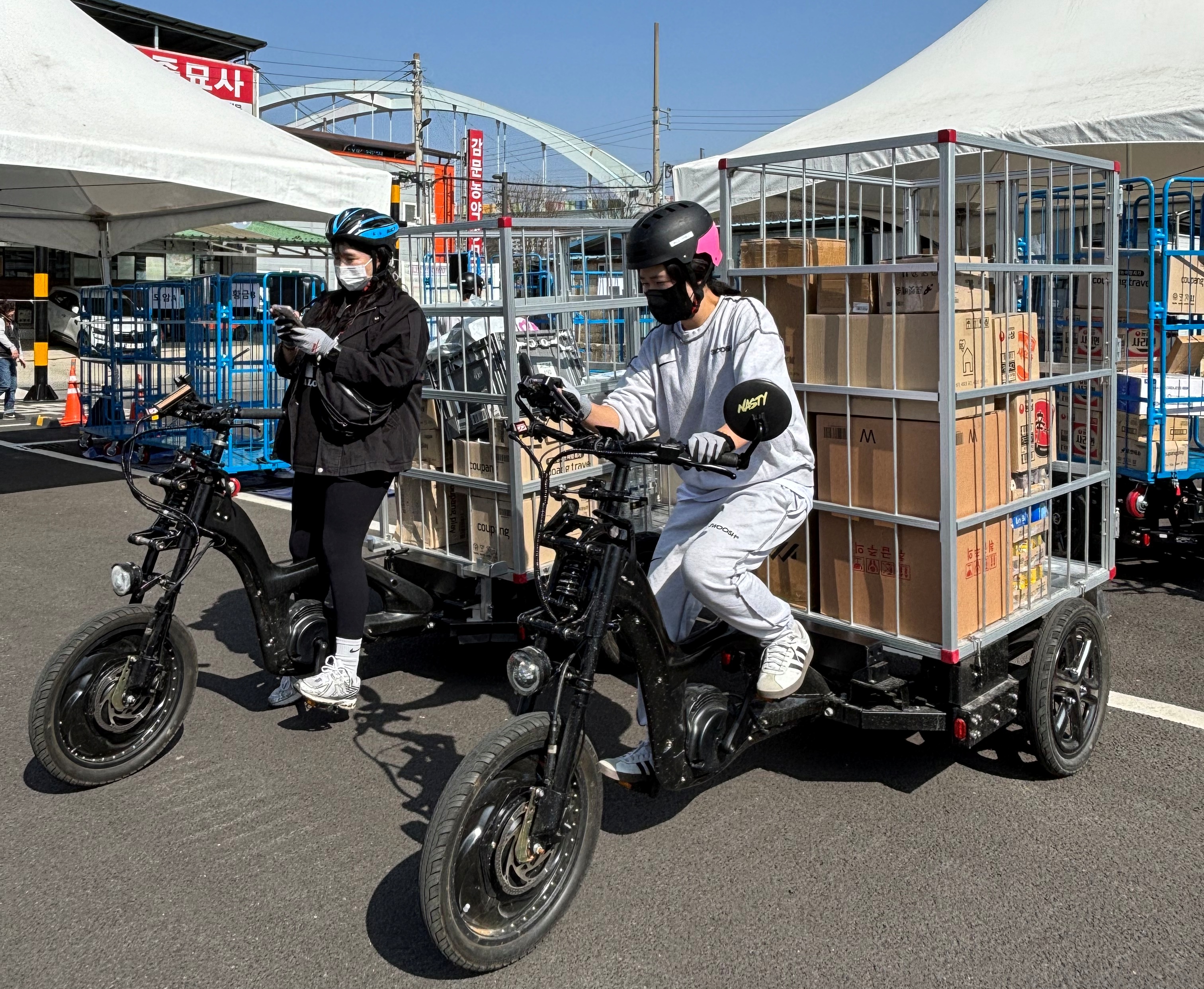 김천 스마트 물류특구, 전기자전거로 '라스트 마일' 배송 - 뉴스 썸네일 이미지