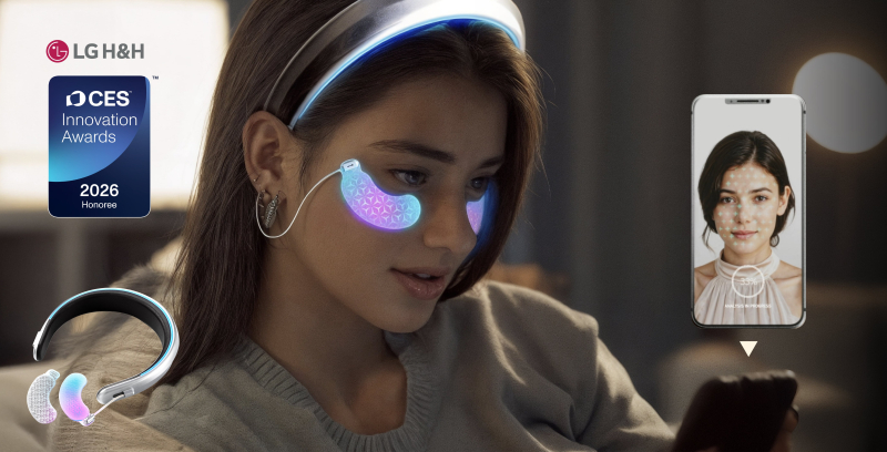 LG생활건강, 웨어러블 뷰티 디바이스로 CES 혁신상 수상 - 뉴스 썸네일 이미지