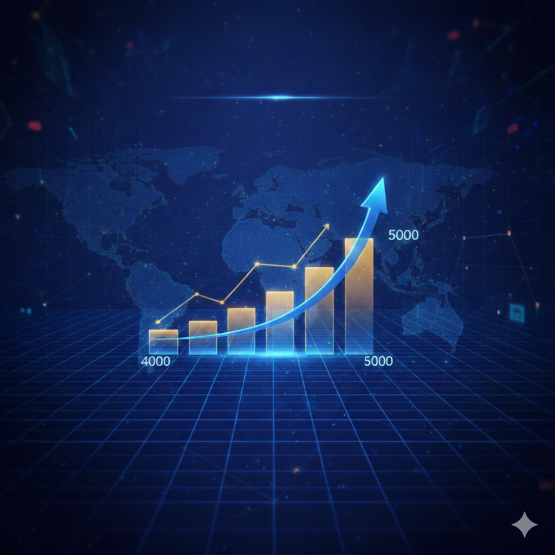 코스피 3달 만에 4000 -> 5000 돌파! 이게 머선 129?