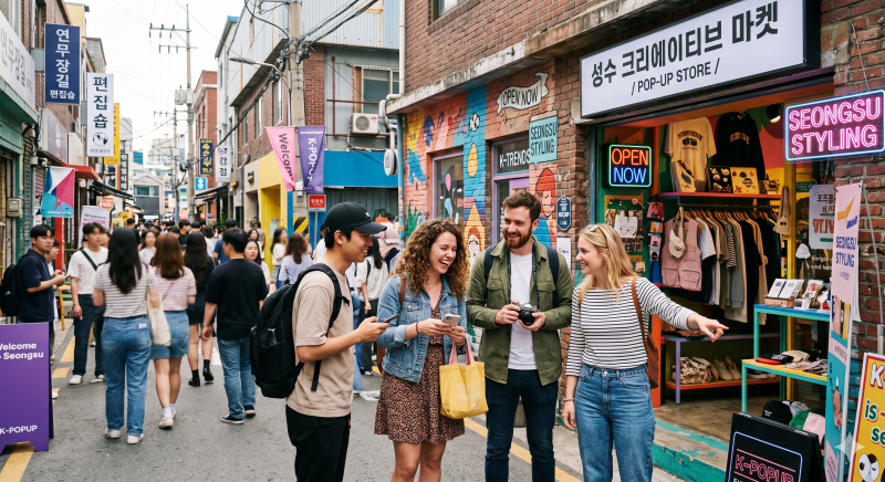 월세 1억도 넘는데...유통업계, 왜 '성수'에 꽂혔나 - 뉴스 썸네일 이미지