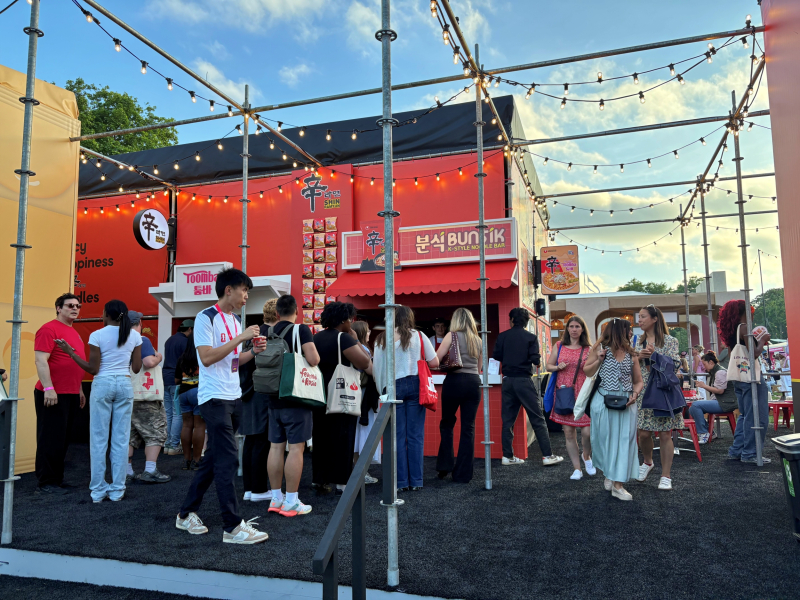 Nongshim Showcases Shin Ramyun at Taste of London Festival