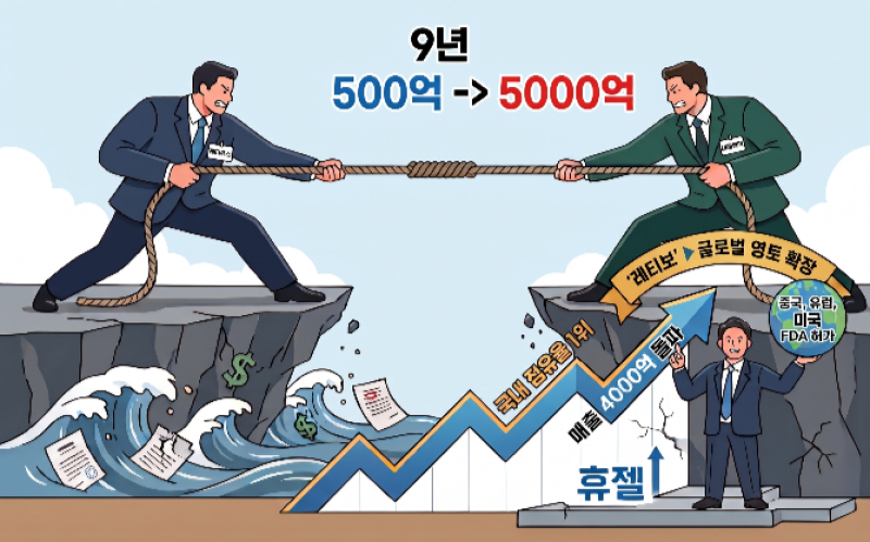 메니톡스 VS 대웅 5000억 '보톡스 전쟁'...웃은 곳은 따로 있었다 - 뉴스 썸네일 이미지